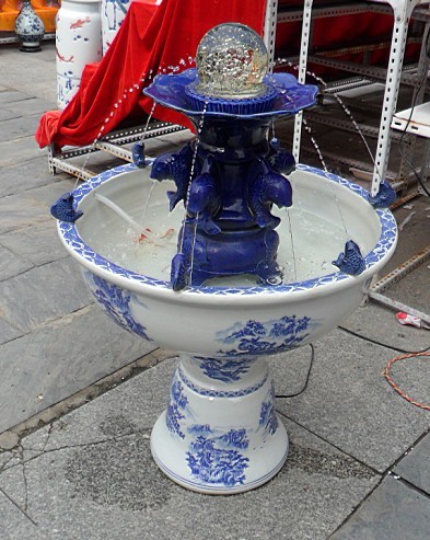 景德镇陶瓷工艺品 陶瓷空气加速器 水循环系统