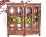 红木餐厅酒柜丨红木圆形酒柜丨北京做旧酒柜