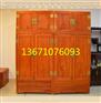 红木独板顶箱柜丨古典大板衣柜丨北京简约顶箱柜