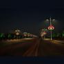 供应铁架中国风路灯杆造型灯，横街灯，LED跨街造型灯