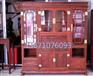 红木旋转酒柜丨明式餐厅酒柜丨北京硬木酒柜