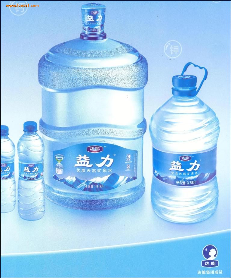 广州市祈乐苑益力桶装水益力矿泉水多少升