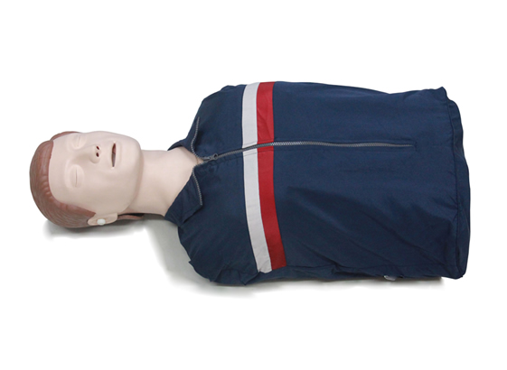 半身心肺复苏训练模拟人(普通型)，半身急救模型人  半身CPR模型  半身心肺复苏无电