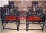 鸡翅木椅子丨鸡翅木情侣椅丨北京非花皇宫椅
