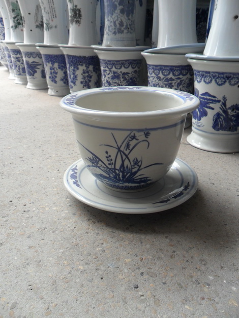 河南陶瓷花盆生产厂家图片